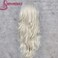 SAPPHIREWIGS Light Blonde Wave Type No-Tangle Glueless Women Party Daily Fashion Makeup Cosplay Party Women Synthetic Lace Front Wigs
