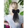 Big Hair Bows for Women Long Hair Ribbon Bows Large Tulle Bow Snap Hair Clip Hair Barrettes Wedding Hair Pieces Hairpins Chiffon Bowknot Tails Girls Bridesmaid Hair Accessories (Style 2)