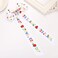 Teacher Hair Bows for Women Teacher ABC Pencil Hair Bow Clips Jeweled Satin Ribbon Bow Barrette Hair Clip Back to School Accessories Teacher Appreciation Gifts (Teacher ABC)