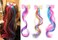 Hair Pieces Twist Braid,3 PCS Kids Hair Extensions for Girls Coloured Hair Pieces Braided Hair Tie Band Hair Extension Accessories Braided Synthetic Hairpieces for Kids and Women (Style 2)