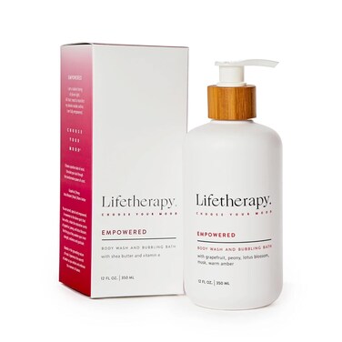 Lifetherapy Body Wash and Bubbling Bath   Sulfate Free Body Wash, Bubble Bath and Liquid Hand Soap (Empowered)