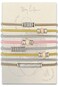 Hair Ties for Women No Damage &ndash; The Original Bracelet Hair Tie &ndash; Hand Made Jewelry with Luxury Elastic and Tarnish Free Gold and Silver &ndash; Boho Hair Accessories and Wrist Stacks (Oak)