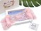 Natural Jade Sleep Mask &amp; Blindfold,Natural Jade Eye Mask,Anti-Aging Hot or Cold Therapy Eye Mask Which is Soothing Cooling Detoxifying (Rose Quartz)