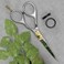 Beard Scissors   Mustache Scissors   Professional 5 Inch Japanese Steel Scissors