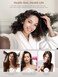 Hicober Microfiber Hair Towel, 2Packs Hair Turbans for Wet Hair, Drying Hair Wrap Towels for Curly Hair Women Anti Frizz(Pink,Grey)
