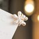 5 Pcs Mini Pearl Claw Clips with Flower Design for Women and Girls