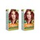 Nisha Creme Permanent Hair Color   Hair Dye Mahogany (Pack of 2)