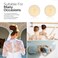 Extra Blonde Bun Maker for Kids, Ring Style Hair Shaper, 2PCS Chignon Doughnut for Short and Thin Hair (2.5 Inch/Beige)