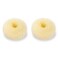 Hair Donut Bun Maker Blonde, Ring Style Bun, 2PCS Chignon Hair Medium Doughnut Shaper for Short and Thin Hair (Medium, 3 Inch/Beige)