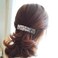 Fsmiling Hair Barrettes for Women French Hair Barrette Clip Small Acetate Hair Clips Barrette No Slip Hair Accessories 3-Pack