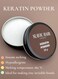 0.9 OZ Italian Keratin Glue for Hair Extensions Hot Fusion Flat/Nail/U/I Tip Powder (Transparent / White)