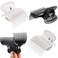 Syhood 24 Pieces Hot Roller Clips Plastic Hair Curler Claw Clips Replacement Roller Clips for Women Hair Section Styling