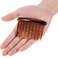 12 Pieces Plastic Teeth Hair Combs Tortoise Side Comb Hair Accessories(Black, Dark Brown)