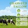 Beef Tallow, Beef Tallow for Skin, Tallow Face Moisturizer, Unscented 100% Organic Beef Tallow Blam Grass Fed Whipped Tallow Face Cream Moisturizer Body Lotion Skin Care, 2 packs