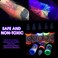 8Pcs Tattoo Ink Color Set, Glow in The Dark Tattoo Ink Set, Skin-Safe Permanent Tattooing for 3D Makeup Beauty Skin Body Art, 1/2 oz 15ml/Bottle, 8 Color (1/2 oz(15ml), 8Color)