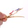 4PCS American Flag Hair Clips Enamel Rhinestone Stars Hair Clips for Women Sparky Red White Blue Patriotic Hairpins 4th of July Independence Day Hair Accessories Stars