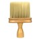 Hair Cutting Brush Professional Hairdressing/Barber Wooden Neck Brush - Soft Bristles (Single)