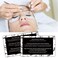 MAOSH Lash Extension Aftercare Instructions Cards, Card, Care Technicians accessories, Black with White Design 50 Pack, Double-sided Printing 3.5 x 2'' inch Business Card Size
