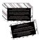 MAOSH Lash Extension Aftercare Instructions Cards, Card, Care Technicians accessories, Black with White Design 50 Pack, Double-sided Printing 3.5 x 2'' inch Business Card Size