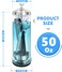 Barber Disinfectant Jar 50 Oz,Barber Jar Glass, Sanitizer Disinfectant Glass Jar, Barber Disinfectant Jar,with Removable Basket Stainless Steel