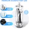 Barber Disinfectant Jar 50 Oz,Barber Jar Glass, Sanitizer Disinfectant Glass Jar, Barber Disinfectant Jar,with Removable Basket Stainless Steel