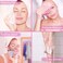 Satinior 6 Pieces Face Wash Cloth 12 x 12 in Makeup Remover Cloths Towel Coral Velvet Facial Microfiber Fabric Soft Fast Drying Facial Cleansing Towel for Face