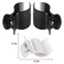 Syhood 10 Pieces Hot Roller Clips Plastic Hair Curler Claw Clips Replacement Roller Clips for Women Hair Section Styling