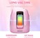 Professional Salon Rechargeable 90W UV LED Cordless Nail Lamp,45 lamp Beads Long Battery Life,Removable Stainless Steel Bottom, 4 Timer Setting and Smart Sensor Nail Dryer (Pink)