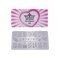PUEEN Nail Art Stamping Plate - Love Elements #2 (30-33) - 125x65mm Nailart Polish Stamping Manicure Image Plates Accessories Kit-BH000612