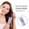 Paddle Brush with Air Cushion in Marble Effect，Good Massage and Good for Detangling, Straightening Hair and Blow Drying.