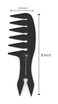Philippe Alexander Wide Tooth Texturizing Comb - Texturize, Straighten, Style, Detangle, Groom Profesional Comb