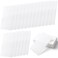 100pcs Hair Perm Papers for Short Long Hair, High Toughness Heat-Resistant End Papers for Hair Rollers, Disposable Hair Curling Papers for Professional Hair Salon Shop Home Perm- White