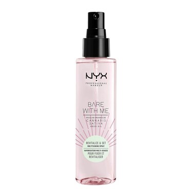 NYX PROFESSIONAL MAKEUP Bare With Me Cannabis Sativa Seed Oil Multitasking Primer &amp; Setting Spray
