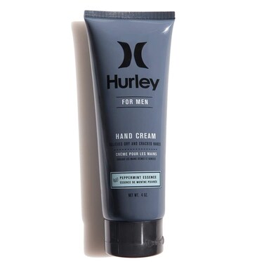 Hurley Men's Hand Cream - Lotion for Dry, Cracked Skin Relief, Size 4oz, Peppermint