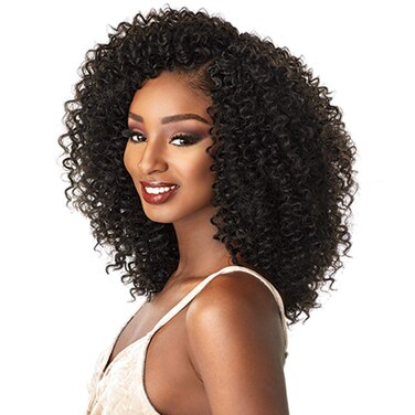 Sensationnel Lulutress Synthetic Crochet Braid - ISLAND TWIST 12&rdquo; (1B Off Black)