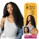 Sensationnel Curls Kinks &amp; Co Synthetic Textured Clip-In - MISS INDEPENDENT 18" (Color:2 Dark Brown)