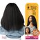 Sensationnel Curls Kinks &amp; Co Synthetic Textured Clip-In - MISS INDEPENDENT 18" (Color:2 Dark Brown)
