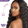Sensationnel Butta lace wigs - unit 39 extra wide 5 inch deep parting synthetic preplucked hairline glueless lacefront (1B OFFBLACK)