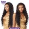 Sensationnel Butta lace wigs - unit 39 extra wide 5 inch deep parting synthetic preplucked hairline glueless lacefront (1B OFFBLACK)