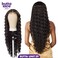 Sensationnel Butta lace wigs - unit 39 extra wide 5 inch deep parting synthetic preplucked hairline glueless lacefront (1B OFFBLACK)