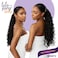 Sensationnel Lulu pony wrap hairextensions- 3 high heat synthetic yaki pony tail or up do hair wig piece (1 JETBLACK)