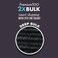 Sensationnel PremToo bulk weaving &ndash; 2x deep human hair blend for boho, knotless box or curly loose wave styles - 1 pack (18 inch, 613 BLONDE)