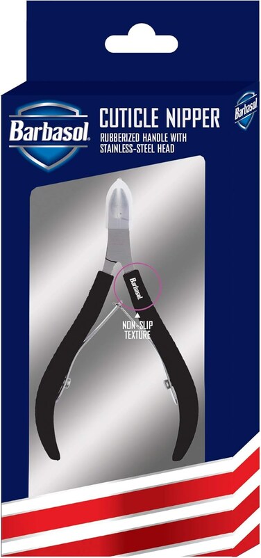 Barbasol Non Slip Stainless Steel Cuticle Nipper
