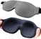 ComfyMed&reg; Sleep Mask CM-EM17 - Best Night and Travel 3D Eye Mask for Men and Women (Grey)