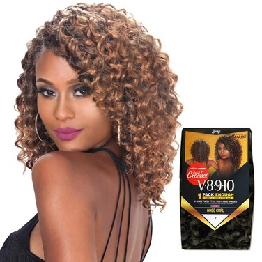 Royal Zury Synthetic Hair Crochet Braids V8.9.10 GoGo Curl 1Pack Enough (SOM 27/30)