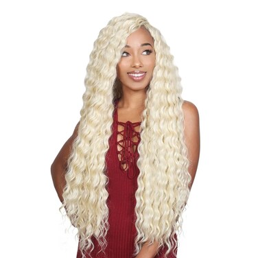 Zury Sis Synthetic Natural Dream Weave - Deep Wave 24" (Color : Som Rt Burg)