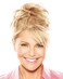 Natural Tone Hair Wrap HT10 Med Brown - Christie Brinkley 6" Overall Length Heat Friendly Textured Hairpiece Fun Bun Chignon