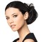 Modern Chignon Color R4 MIDNIGHT BROWN - Hairdo Extensions Claw Clip Loose Hair Bun Tru2Life Heat Friendly Synthetic Soft Waves Hairpiece