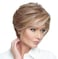 Raquel Welch Go To Style Versatile Flattering Short Shag Wig by Hairuwear, Average Cap, RL16/88 Pale Golden Honey