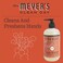 MRS. MEYER'S CLEAN DAY Hand Soap, Made with Essential Oils, Biodegradable Formula, Radish, 12.5 fl. Oz